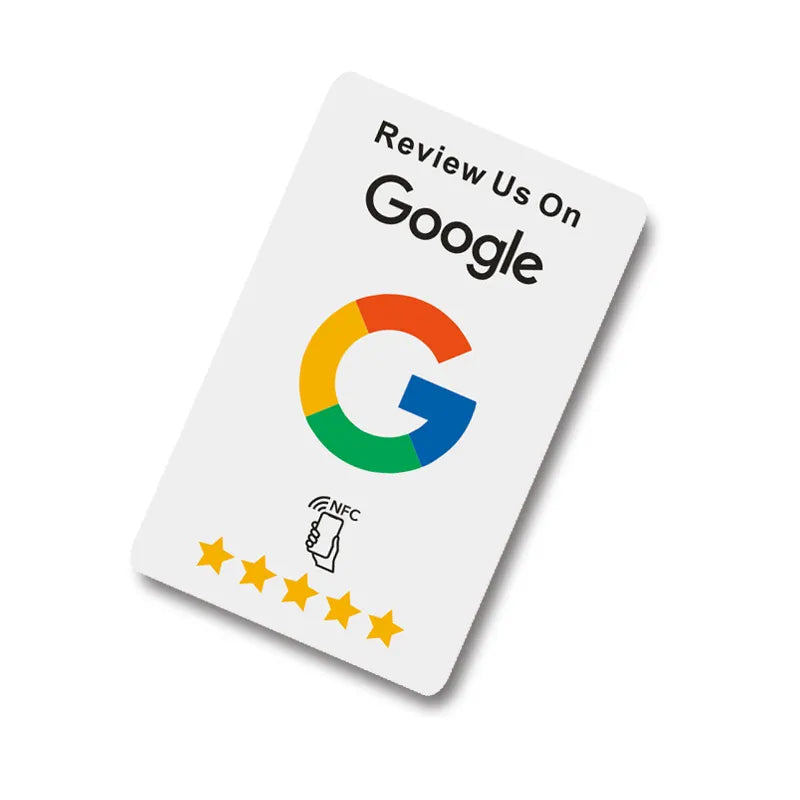 Google Reviews NFC Cards Boost Your Reviews PVC Material Durable
